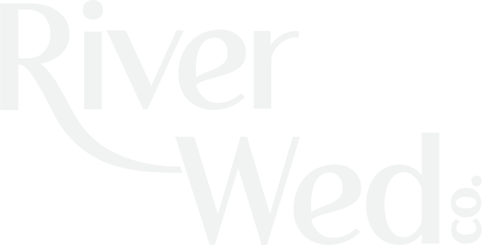 River Wed Co -White logo
