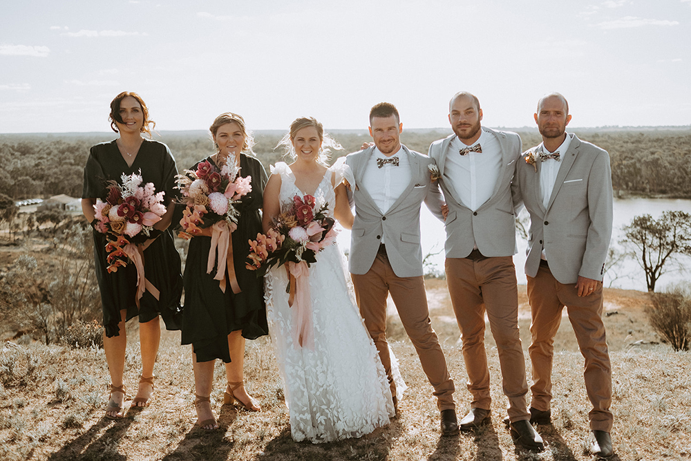 Wedding Package - with the bridesmaids and groomsmen